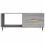 Mesa de centro madera contrachapada gris Sonoma 90x50x40 cm de vidaXL, Mesas de centro - Ref: Foro24-829194, Precio: 62,10 €,...