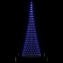 Árbol de Navidad LED Azul 138.5 x 138.5 x 399 cm Metal en Decoración Festiva y Estacional | Comprar online en Foru.es