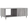 Mesa de centro madera contrachapada gris Sonoma 90x50x40 cm de vidaXL, Mesas de centro - Ref: Foro24-829194, Precio: 62,10 €,...