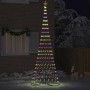 Árbol de Navidad LED Multicolor 138.5 x 138.5 x 399 cm Metal en Decoración Festiva y Estacional | Comprar online en Foru.es