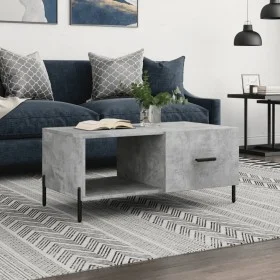 Betongrauer Couchtisch aus Sperrholz, 90 x 50 x 40 cm von vidaXL, Couchtisch - Ref: Foro24-829224, Preis: 48,56 €, Rabatt: %