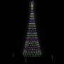 Árbol de Navidad LED Multicolor 138.5 x 138.5 x 399 cm Metal en Decoración Festiva y Estacional | Comprar online en Foru.es