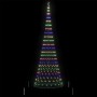 Árbol de Navidad LED Multicolor 138.5 x 138.5 x 399 cm Metal en Decoración Festiva y Estacional | Comprar online en Foru.es