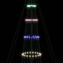 Árbol de Navidad LED Multicolor 138.5 x 138.5 x 399 cm Metal en Decoración Festiva y Estacional | Comprar online en Foru.es