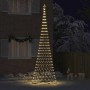 Árbol de Navidad LED Cálido 160 x 160 x 500 cm Metal en Decoración Festiva y Estacional | Comprar online en Foru.es