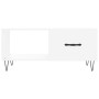 Mesa de centro madera contrachapada blanco 90x50x40 cm de vidaXL, Mesas de centro - Ref: Foro24-829204, Precio: 47,00 €, Desc...