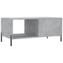 Mesa de centro madera contrachapada gris hormigón 90x50x40 cm de vidaXL, Mesas de centro - Ref: Foro24-829224, Precio: 49,16 ...