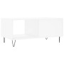Mesa de centro madera contrachapada blanco 90x50x40 cm de vidaXL, Mesas de centro - Ref: Foro24-829204, Precio: 47,00 €, Desc...
