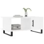 Couchtisch aus weißem Sperrholz, 90 x 50 x 40 cm von vidaXL, Couchtisch - Ref: Foro24-829508, Preis: 63,13 €, Rabatt: %