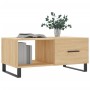 Mesa de centro madera contrachapada roble Sonoma 90x50x40 cm de vidaXL, Mesas de centro - Ref: Foro24-829239, Precio: 64,59 €...