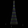 Árbol de Navidad LED Multicolor 160 x 160 x 500 cm Metal en Decoración Festiva y Estacional | Comprar online en Foru.es