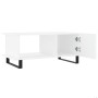 Mesa de centro madera contrachapada blanco 90x50x40 cm de vidaXL, Mesas de centro - Ref: Foro24-829508, Precio: 63,91 €, Desc...