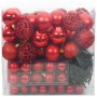 Juego de Esferas de Navidad con 300 LED 120 pcs Rojo Plástico en Decoración Festiva y Estacional | Comprar online en Foru.es