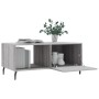 Mesa de centro madera contrachapada gris Sonoma 90x50x40 cm de vidaXL, Mesas de centro - Ref: Foro24-829234, Precio: 50,78 €,...