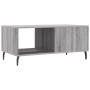 Mesa de centro madera contrachapada gris Sonoma 90x50x40 cm de vidaXL, Mesas de centro - Ref: Foro24-829234, Precio: 50,78 €,...