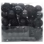 Juego de Esferas de Navidad con 300 LED 120 pcs Negro Plástico en Decoración Festiva y Estacional | Comprar online en Foru.es