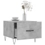 Mesa de centro madera de ingeniería gris hormigón 50x50x40 cm de vidaXL, Mesas de centro - Ref: Foro24-829388, Precio: 37,85 ...