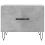 Mesa de centro madera de ingeniería gris hormigón 50x50x40 cm de vidaXL, Mesas de centro - Ref: Foro24-829388, Precio: 37,85 ...