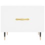 Mesa de centro madera de ingeniería blanca 50x50x40 cm de vidaXL, Mesas de centro - Ref: Foro24-829348, Precio: 37,91 €, Desc...