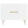 Mesa de centro madera de ingeniería brillo blanco 50x50x40 cm de vidaXL, Mesas de centro - Ref: Foro24-829368, Precio: 38,27 ...