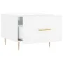 Mesa de centro madera de ingeniería brillo blanco 50x50x40 cm de vidaXL, Mesas de centro - Ref: Foro24-829368, Precio: 38,27 ...