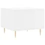 Mesa de centro madera de ingeniería brillo blanco 50x50x40 cm de vidaXL, Mesas de centro - Ref: Foro24-829368, Precio: 38,27 ...