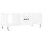 Mesa de centro madera contrachapada blanco 102x50x40 cm de vidaXL, Mesas de centro - Ref: Foro24-829292, Precio: 49,60 €, Des...