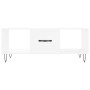 Mesa de centro madera contrachapada blanco 102x50x40 cm de vidaXL, Mesas de centro - Ref: Foro24-829292, Precio: 49,60 €, Des...