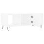 Mesa de centro madera contrachapada blanco 102x50x40 cm de vidaXL, Mesas de centro - Ref: Foro24-829292, Precio: 49,60 €, Des...