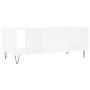 Mesa de centro madera contrachapada blanco 102x50x40 cm de vidaXL, Mesas de centro - Ref: Foro24-829292, Precio: 49,60 €, Des...