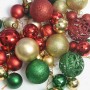 Juego de Esferas de Navidad 61 pcs Multicolor Plástico en Decoración Festiva y Estacional | Comprar online en Foru.es