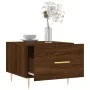 Couchtisch aus braunem Eichensperrholz 50x50x40 cm von vidaXL, Couchtisch - Ref: Foro24-829378, Preis: 36,91 €, Rabatt: %