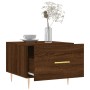 Mesa de centro madera contrachapada roble marrón 50x50x40 cm de vidaXL, Mesas de centro - Ref: Foro24-829378, Precio: 36,91 €...