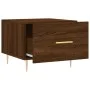Couchtisch aus braunem Eichensperrholz 50x50x40 cm von vidaXL, Couchtisch - Ref: Foro24-829378, Preis: 36,91 €, Rabatt: %
