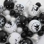 Juego de Esferas de Navidad 40 pcs Negro y Plástico en Decoración Festiva y Estacional | Comprar online en Foru.es