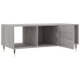 Mesa de centro madera contrachapada gris Sonoma 102x50x40 cm de vidaXL, Mesas de centro - Ref: Foro24-829282, Precio: 49,02 €...