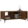 Mesa de centro madera contrachapada roble marrón 102x50x40 cm de vidaXL, Mesas de centro - Ref: Foro24-829307, Precio: 49,21 ...
