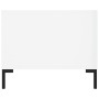 Mesa de centro madera contrachapada blanco brillo 102x50x40 cm de vidaXL, Mesas de centro - Ref: Foro24-829302, Precio: 51,95...