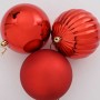 Juego de Esferas de Navidad 3 pcs Rojo Plástico en Decoración Festiva y Estacional | Comprar online en Foru.es