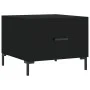 Mesa de centro madera contrachapada negro 50x50x40 cm de vidaXL, Mesas de centro - Ref: Foro24-829398, Precio: 40,79 €, Descu...