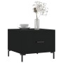 Mesa de centro madera contrachapada negro 50x50x40 cm de vidaXL, Mesas de centro - Ref: Foro24-829398, Precio: 41,13 €, Descu...