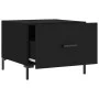 Mesa de centro madera contrachapada negro 50x50x40 cm de vidaXL, Mesas de centro - Ref: Foro24-829398, Precio: 40,79 €, Descu...