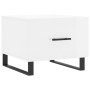 Mesa de centro madera de ingeniería brillo blanco 50x50x40 cm de vidaXL, Mesas de centro - Ref: Foro24-829448, Precio: 45,11 ...