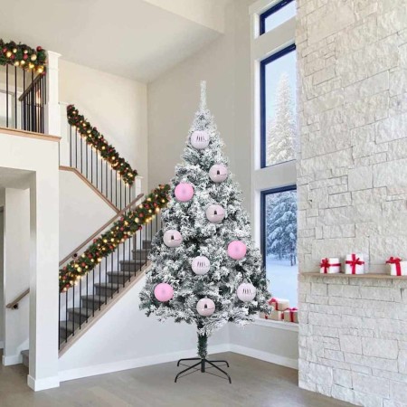 Juego de Esferas de Navidad 3 pcs Rosa Plástico en Decoración Festiva y Estacional | Comprar online en Foru.es