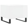 Mesa de centro madera de ingeniería brillo blanco 50x50x40 cm de vidaXL, Mesas de centro - Ref: Foro24-829448, Precio: 45,11 ...