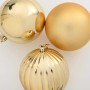 Juego de Esferas de Navidad 9 pcs Dorado Plástico en Decoración Festiva y Estacional | Comprar online en Foru.es