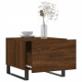 Mesa de centro madera contrachapada roble marrón 50x50x40 cm de vidaXL, Mesas de centro - Ref: Foro24-829458, Precio: 46,48 €...