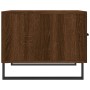 Mesa de centro madera contrachapada roble marrón 50x50x40 cm de vidaXL, Mesas de centro - Ref: Foro24-829458, Precio: 46,48 €...