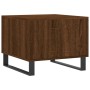 Mesa de centro madera contrachapada roble marrón 50x50x40 cm de vidaXL, Mesas de centro - Ref: Foro24-829458, Precio: 46,48 €...