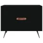 Mesa de centro madera de ingeniería negro 50x50x40 cm de vidaXL, Mesas de centro - Ref: Foro24-829334, Precio: 41,21 €, Descu...